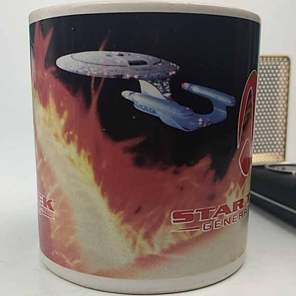 VTG Star Trek Generations stoneware mug - Picture 2 of 8